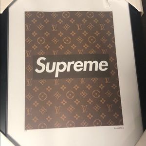 Supreme X Louis vuttion print by F.Paris